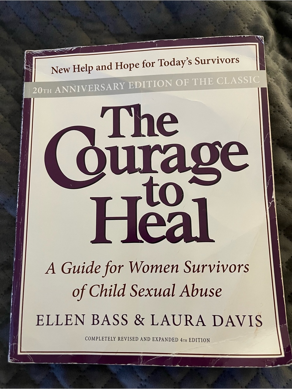 The Courage to Heal: A Guide for Women Survivors Paperback Book